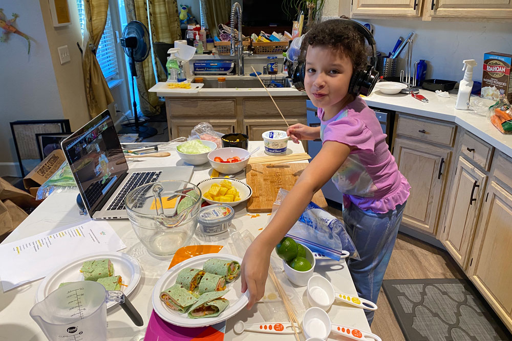 KidCookingInHome